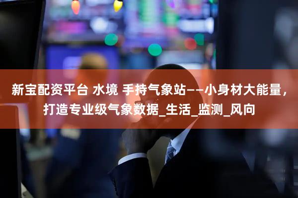 新宝配资平台 水境 手持气象站——小身材大能量，打造专业级气象数据_生活_监测_风向